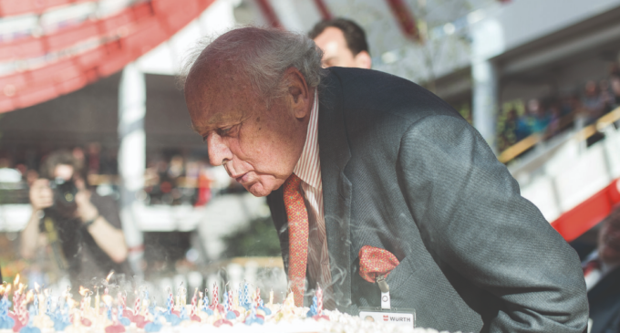 Reinhold Würth Celebrates 75th Work Anniversary